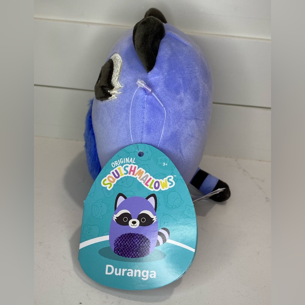 NWT Durango the Fox Squishmallows 5” Periwinkle and purple fuzzy belly - Picture 2 of 4